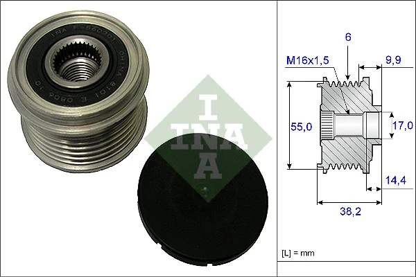 Alternator Freewheel Clutch